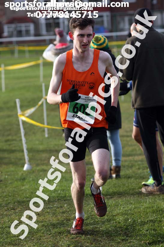 Mens under-20s North Eastern Cross Country, Redcar. Photo:  David T. Hewitson/Sports for All Pics